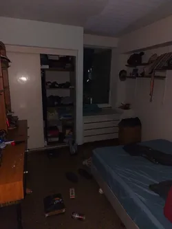 State of my room after the tremors